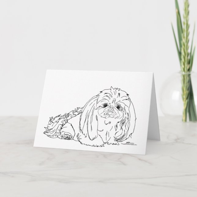 Pekingese Dog Notes (Front)