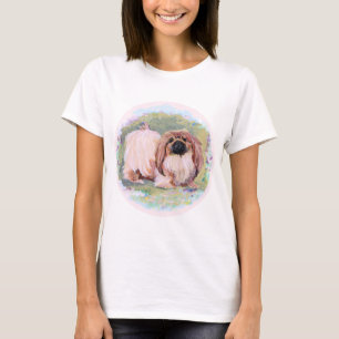 Pekingese Dog Pretty in Pink T-Shirt