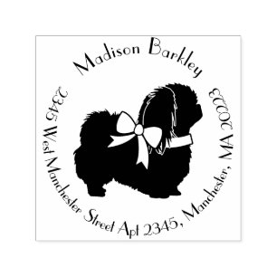Pekingese Dog Puppy Self-inking Stamp