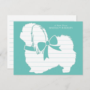 Pekingese Dog Puppy Thank You Card