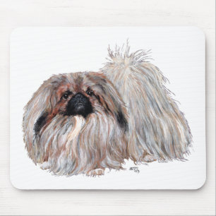 Pekingese Dog Standing Mouse Mat