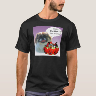 Pekingese Halloween Candy T-Shirt