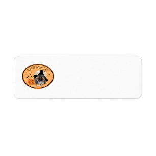 Pekingese Halloween Return Address Labels