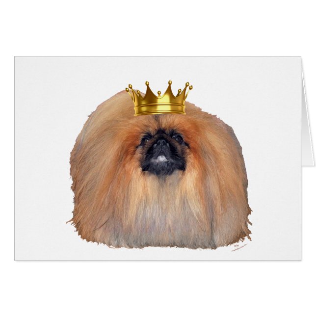 Pekingese King (Customise if you Wish!) (Front Horizontal)