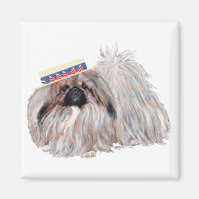 Pekingese Magnet (Front)
