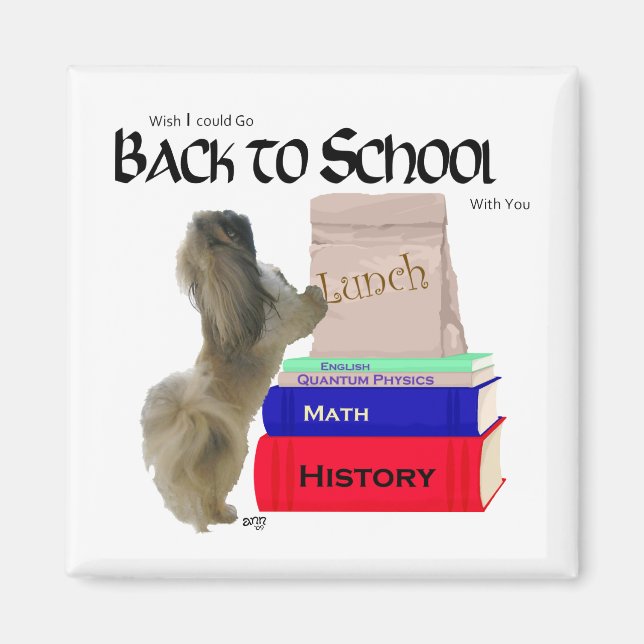 Pekingese Magnet (Front)