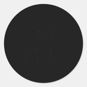 Pekingese Mama Pekingese Mom Cute Line Art Dog Art Classic Round Sticker