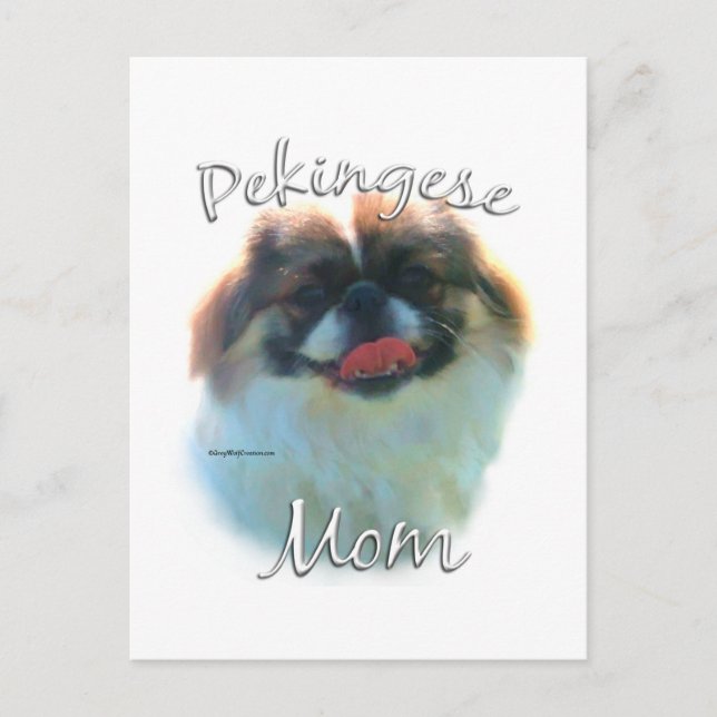 Pekingese Mum 2 Postcard (Front)