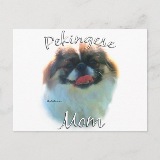 Pekingese Mum 2 Postcard (Front)