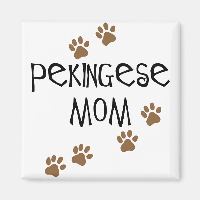 Pekingese Mum Magnet (Front)