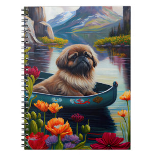 Pekingese on a Paddle: A Scenic Adventure Notebook