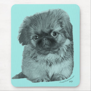 Pekingese Puppy Mouse Mat