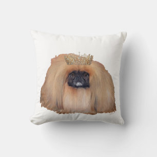 Pekingese Queen (Customise if you Wish!) Cushion