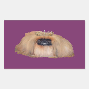 Pekingese Rectangle Stickers