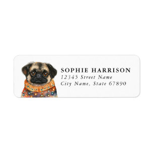 Pekingese Return Address Labels