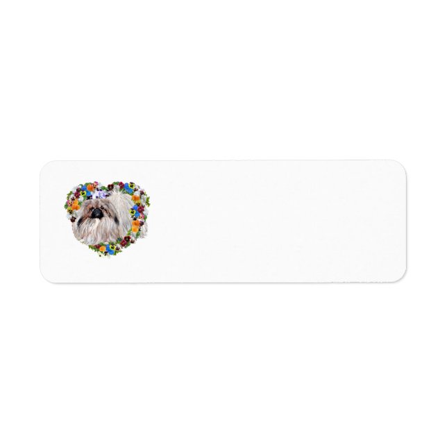 Pekingese Return Address Labels (Front)
