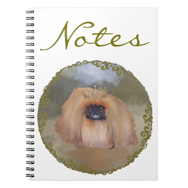 Pekingese Royal Notebook (Front)