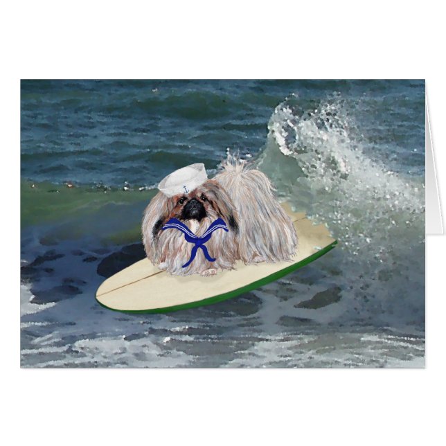 Pekingese Sailors (Front Horizontal)
