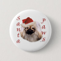 Pekingese Santa Paws