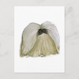 Pekingese, tony fernandes postcard