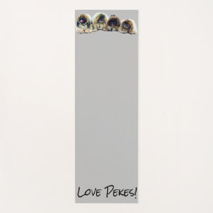 Pekingese Yoga Mat- Pekes and Peke-Ends! Mat