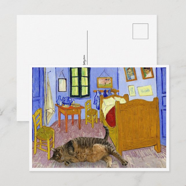 Pekka's Room Postcard (Front/Back)