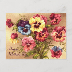 Pelargonium Mother's Day Card