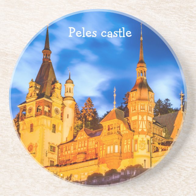 Peles castle coaster (Front)