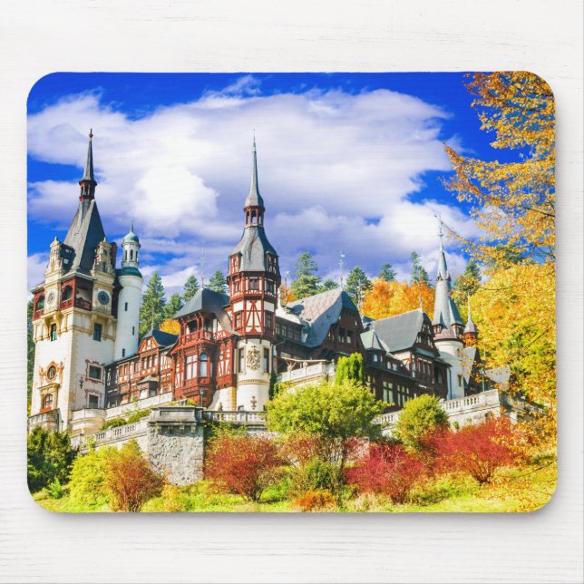 Peles Castle Mouse Mat (Front)