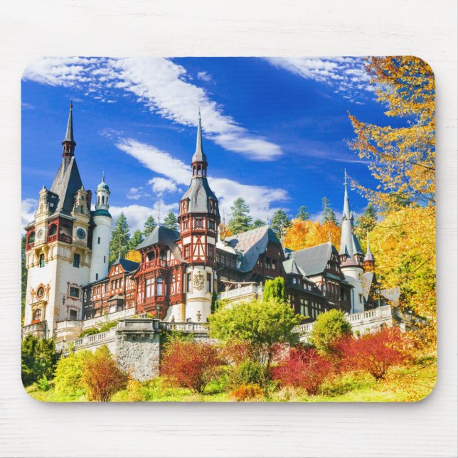 Peles castle mouse mat (Front)