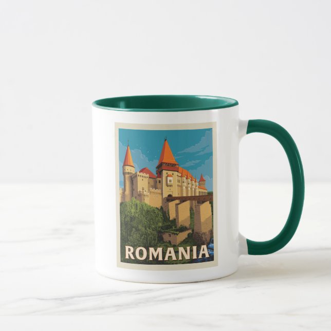 Peles Castle Romania Mug (Right)