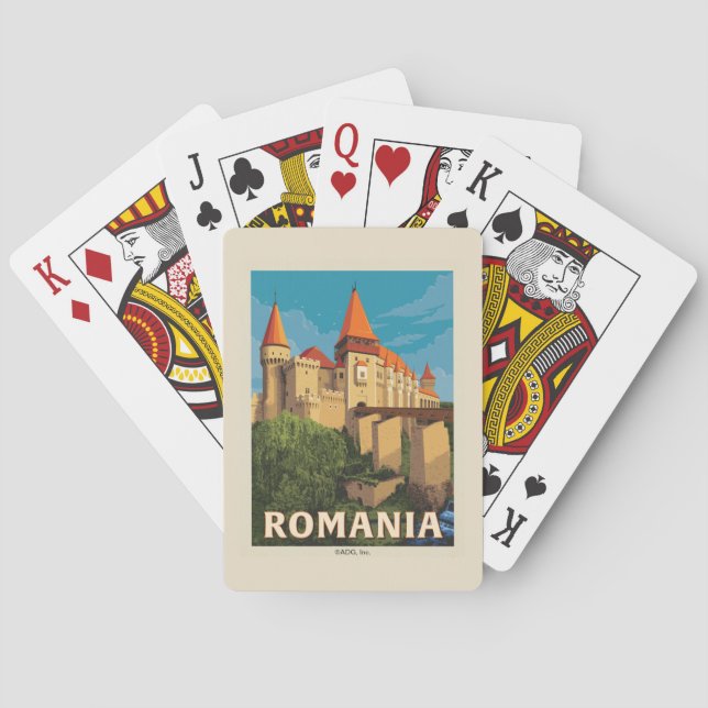 Peles Castle Romania Playing Cards (Back)