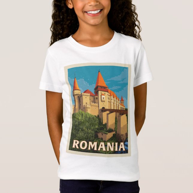 Peles Castle Romania T-Shirt (Front)