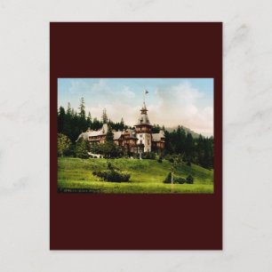 Peles Castle Sinaia Romania Postcard