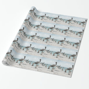 pelican-33 wrapping paper
