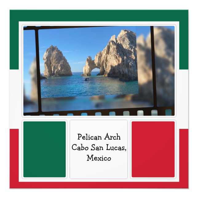Pelican Arch, Cabo San Lucas  Photo Print (Front)