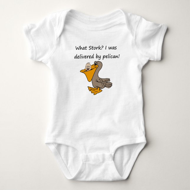 Pelican Baby Bodysuit (Front)