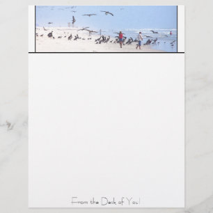 Pelican Beach Personalised Letterhead