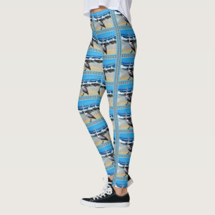 Pelican Beach Splash, Leggings