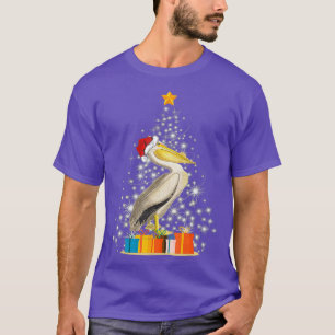 Pelican Bird Lover Xmas Gift Pelican Christmas T-Shirt