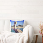 Pelican Bird Ocean Beach Pier Photo Modern Bold