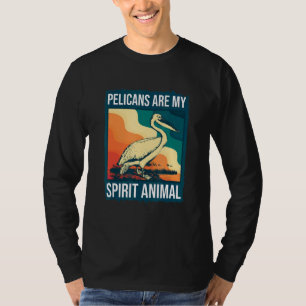 Pelican Bird Watcher T-Shirt