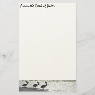 Pelican Birds Wildlife Animals Stationery