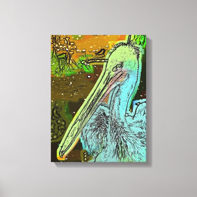 PELICAN CANVAS PRINT (Front)