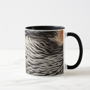 Pelican Feathers Nature Photography Mug