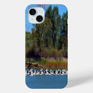Pelican Fishing Frenzy, iPhone 15 Mini Case