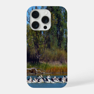 Pelican Fishing Frenzy, River Murray, iPhone 15 Pro Case