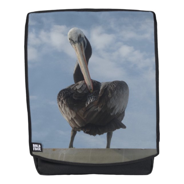 Pelican from Peru Adult Backpack (Front)