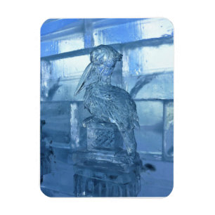 Pelican Ice Sculpture, Quebec, Canada Magnet