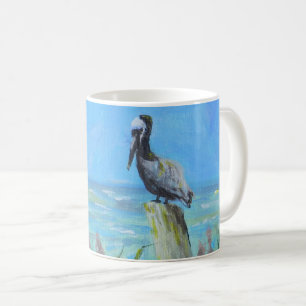 Pelican in Time Out Coffee Mug